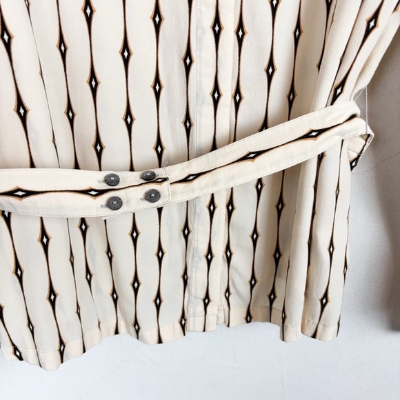 NWT Pendleton Belted Long Sleeve Viscose Blouse Sz 18 - Picture 7 of 10